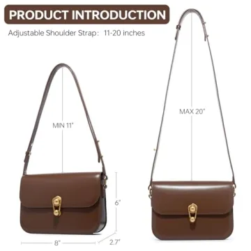 Chic Small Leather Crossbody Bag for Women - Fashion Meets Functionality