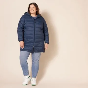 Lightweight Puffer Coat for Women - Water-Resistant Style