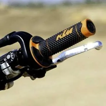 KTM Dual Compound Enduro Grips for Ultimate Riding Comfort