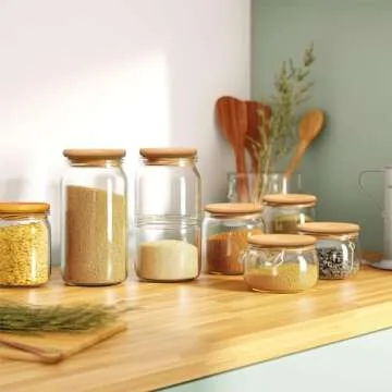 Eco-Friendly Mason Jar Bamboo Lids with Silicone Sealing
