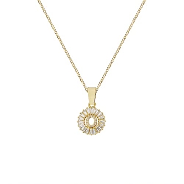 LLIYSOUN Initial Necklaces for Women - Personalized 14K Gold Plated Jewelry