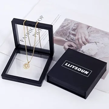 LLIYSOUN Gold Plated Initial Necklace for Women