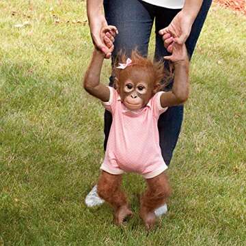 Annabelle's Hugs Poseable Lifelike Monkey Doll by Ashton-Drake