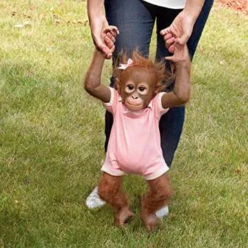 Annabelle's Hugs Poseable Lifelike Monkey Doll by Ashton-Drake
