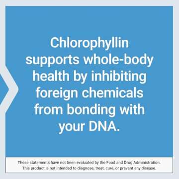 Life Extension Chlorophyllin, antioxidant & DNA Health Support, Gluten-Free, Non-GMO, Vegetarian, 100 Vegetarian Capsules