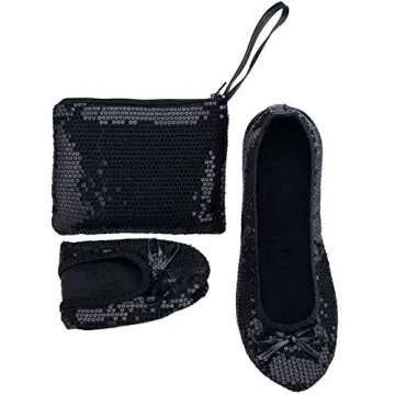 Stylish Portable Foldable Ballet Flats for Women