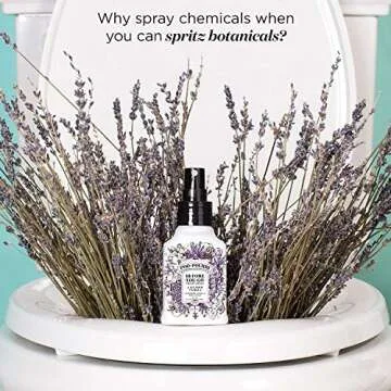Poo-Pourri Lavender Vanilla Before You Go Toilet Spray 2 Ounce, Tropical Hibiscus 1.4 Ounce and Travel Size Disposable Spritzer