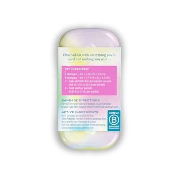 Welly Quick Fix Colorwash, On The Go First Aid Kit, Assorted Bandages, Ointments, and Hand Sanitizer...