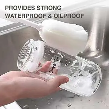 Label Maker Tape SUPVAN E10 Adapted Label Print Paper Refill Size Continous 0.59inx19.68ft Thermal Laminated Waterproof Self-Adhesive Multipurpose Labeling Tape Replacement