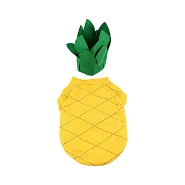 Midlee Pineapple Dog Halloween Costume for All Pets