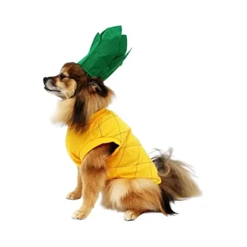 Midlee Pineapple Dog Halloween Costume for All Pets