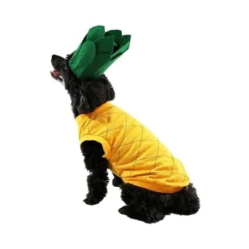 Midlee Pineapple Dog Halloween Costume for All Pets