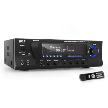 Pyle Home 300W Digital Stereo Receiver System - AM/FM Qtz. Tuner, USB/SD Card MP3 Player & Subwoofer...