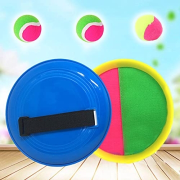 Classic Toss and Catch Sports Set for Kids - Fun Paddles & Balls