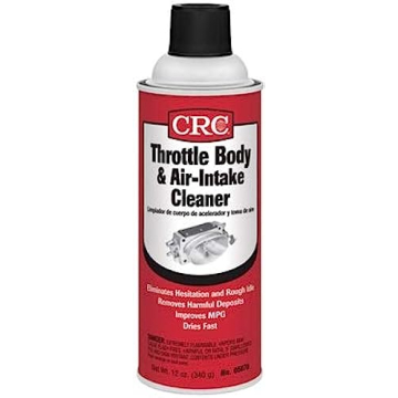 CRC Throttle Body Cleaner - 12 Oz Can for Superior Cleaning