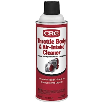 CRC Throttle Body Cleaner - 12 Oz Can for Superior Cleaning