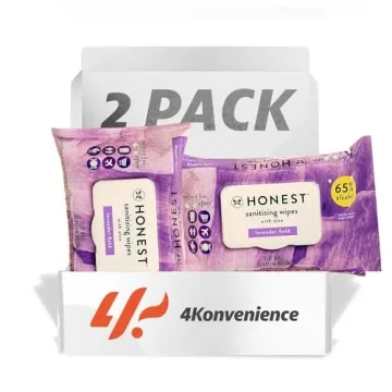 Honest Sanitizing Wipes Aloe Lavender Kills 99% Germs