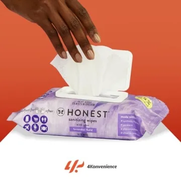 Honest Sanitizing Wipes Aloe Lavender Kills 99% Germs