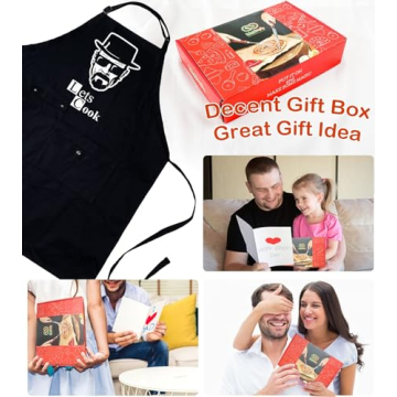 Funny Cooking Chef Apron for Kitchen Lovers and BBQ Fans