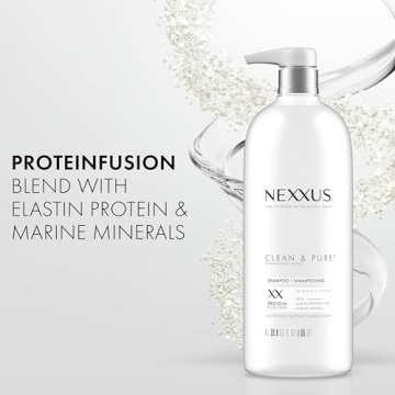 Nexxus Clean and Pure Shampoo with ProteinFusion for Healthy Hair