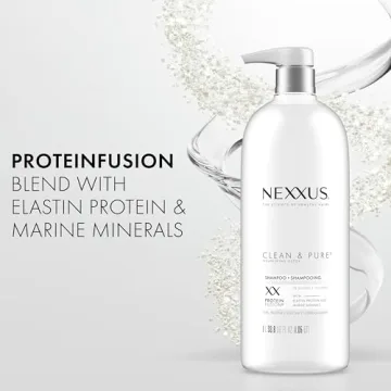 Nexxus Clean and Pure Shampoo with ProteinFusion for Healthy Hair