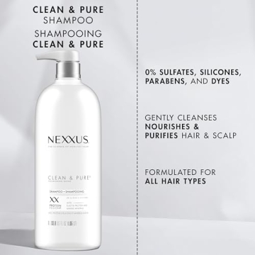 Nexxus Clean and Pure Shampoo with ProteinFusion for Healthy Hair