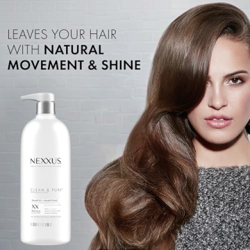 Nexxus Clean and Pure Shampoo with ProteinFusion for Healthy Hair