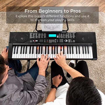 61-Key Electronic Keyboard Piano Set for Beginners