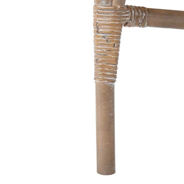 Coastal Style SAFAVIEH Grey Rattan Accent Chair