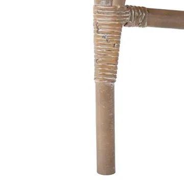 Coastal Style SAFAVIEH Grey Rattan Accent Chair