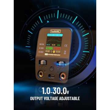 ToolkitRC P200 V2.0 Adjustable Desktop Power Supply 30V 10A