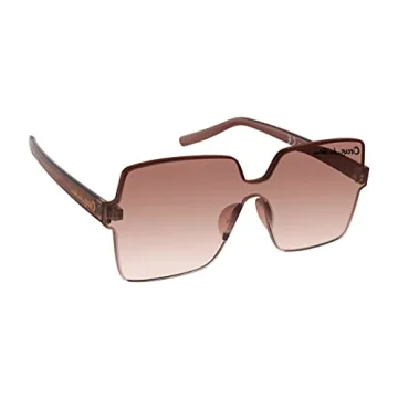 Circus NY Women's Oversized Shield Sunglasses with UV400 Protection