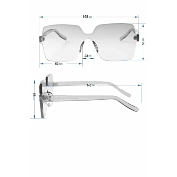 Circus NY Women's Oversized Shield Sunglasses with UV400 Protection