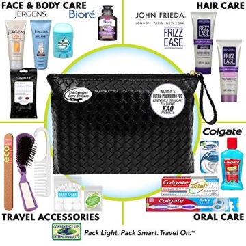 Essential TSA Compliant Women’s Toiletry Kit for Travel