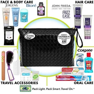 Essential TSA Compliant Women’s Toiletry Kit for Travel