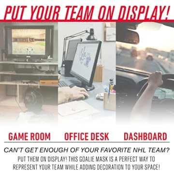 Franklin Sports Mini Goalie Mask NHL Fan Collectible