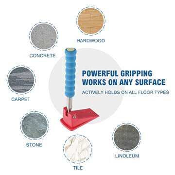 Long Handle Door Stopper Wedge for All Floors - Set of 2