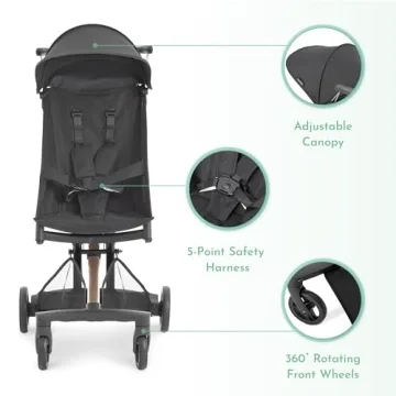 Evolur Roamer Ultra Light One-Hand Fold Stroller