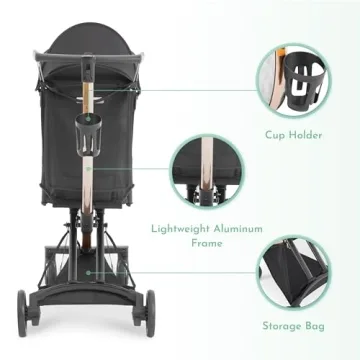Evolur Roamer Ultra Light One-Hand Fold Stroller