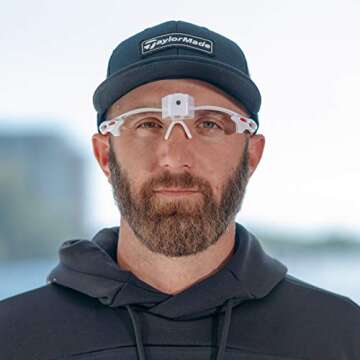 Perfect Practice Putting Laser Glasses for Golf Practice - Laser Putting Aid, Golf Laser Training Aid Pointer Glasses to Improve Ball Aim, Accuracy, & Form, Indoor & Outdoor Use - Golf Gifts for Men