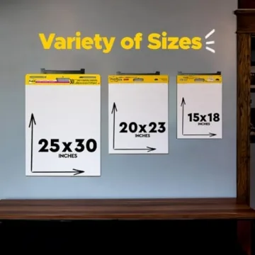 Post-it Super Sticky Easel Pad, 30 Sheets, Great for Classrooms