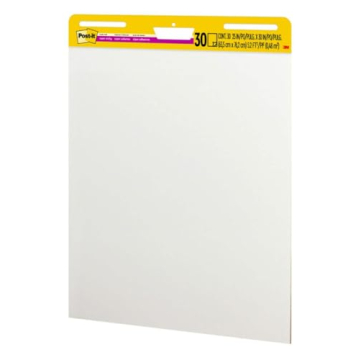 Post-it Super Sticky Easel Pad, 30 Sheets, Great for Classrooms