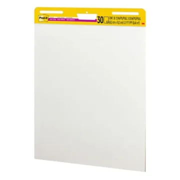 Post-it Super Sticky Easel Pad, 30 Sheets, Great for Classrooms