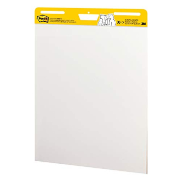 Post-it Super Sticky Easel Pad, 30 Sheets, Great for Classrooms