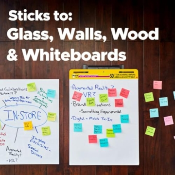 Post-it Super Sticky Easel Pad, 30 Sheets, Great for Classrooms