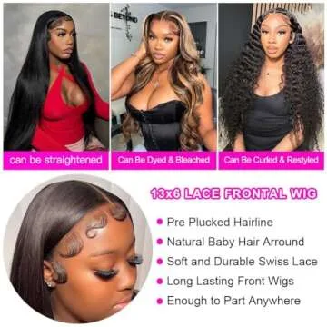 ANNELBEL 13x6 Wear and Go Glueless Body Wave Lace Front Wigs Human Hair HD Transparent Lace Frontal Wigs Pre Plucked with Baby Hair 180% Density Human Hair Wigs for Black Women 18 Inch Natural Color