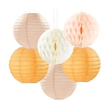 Beige Orange Peach Party Kits for Autumn Celebrations