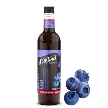DaVinci Gourmet Classic Blueberry Syrup - 25.4 Fl Oz of Flavorful Bliss