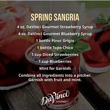 DaVinci Gourmet Classic Blueberry Syrup - Elevate Your Drinks