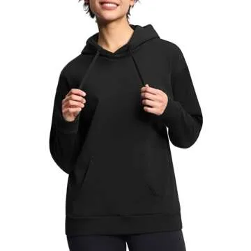 Shop the Gym People Women's Soft Fleece Pullover Hoodie